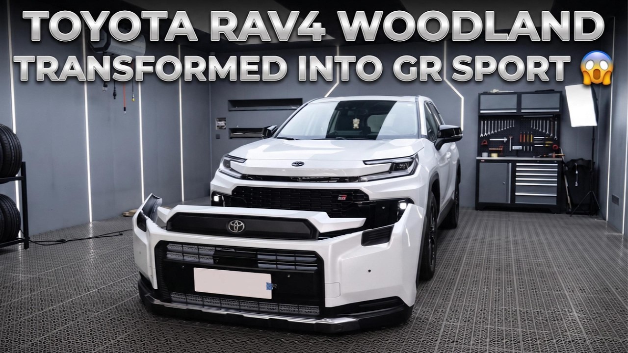 TOYOTA RAV4 WOODLAND TRANSFORMED TO GR SPORT