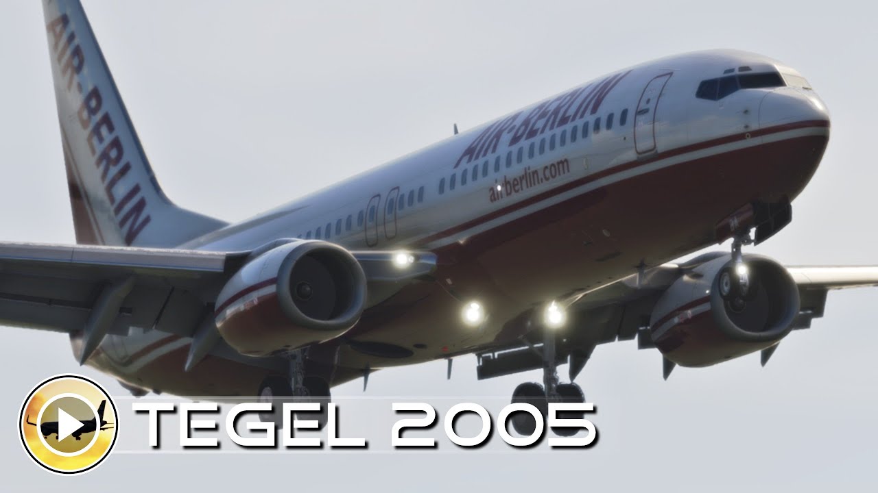 BERLIN TEGEL AIRPORT | BACK IN 2005 | MSFS PLANE SPOTTING