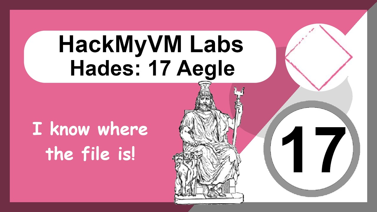 HackMyVM - Hades CTF labs - Уровень 17: Aegle - Sudo Cat