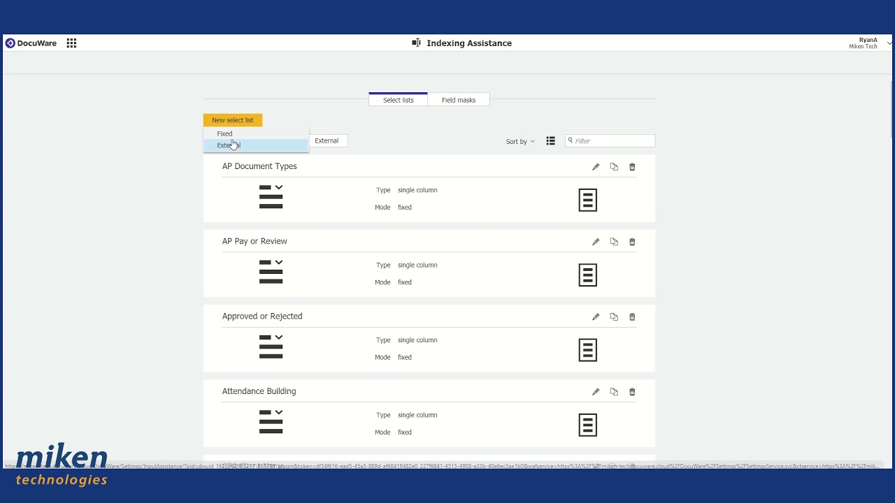 How To Create DocuWare Merge Forms Part 1: Setting up the File Cabinet