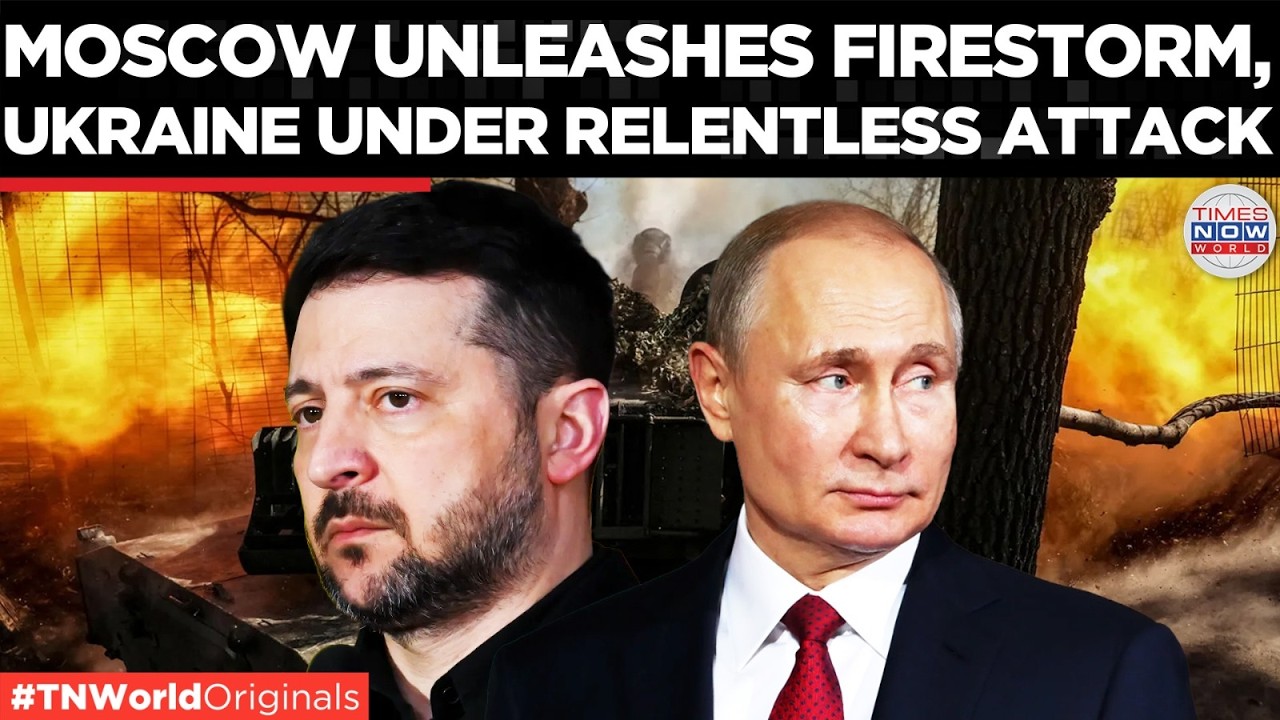 RUSSIA'S BIGGEST STRIKE? FAB-1500 Bombs, Missiles & Drones Pound Ukraine | Times Now World