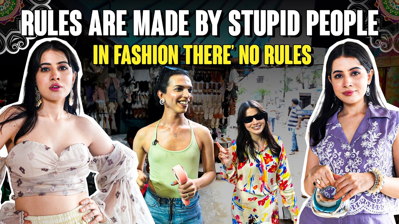 Uorfi Javed Goes Street Shopping in Andheri for Ganesh Utsav | Gully Fashion | EP14