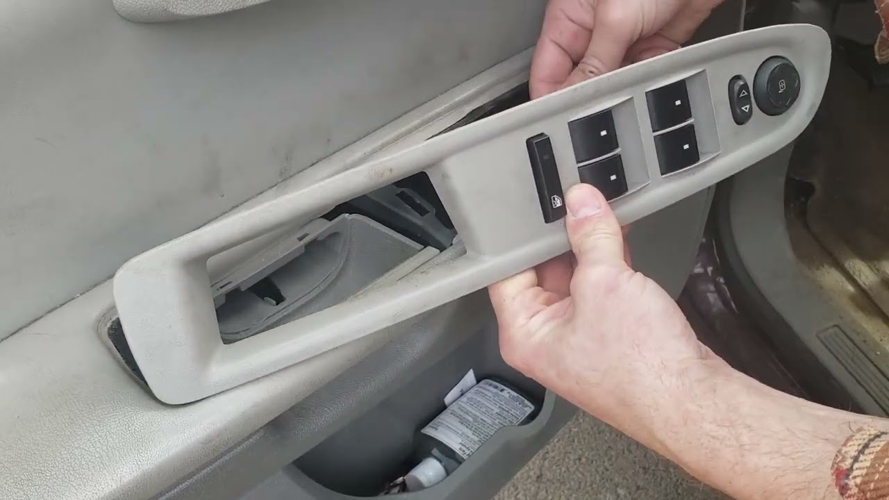 2010 Chevrolet Traverse Drivers Side Window Switch - easy satisfying fix
