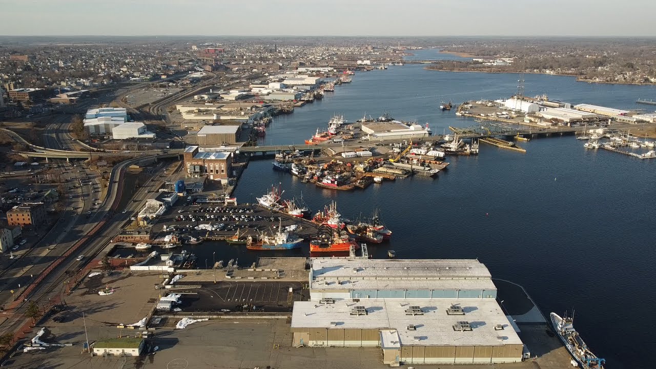 The Port of New Bedford - New Bedford MA - DJI Mini SE