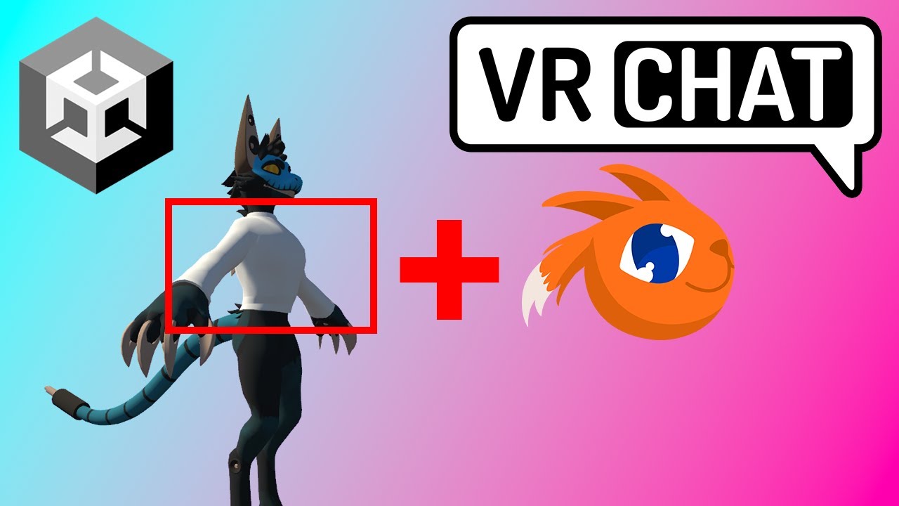 Unity Blender - Using C.A.T.S. To Add Clothing To Your Avatar! (Blender Method)