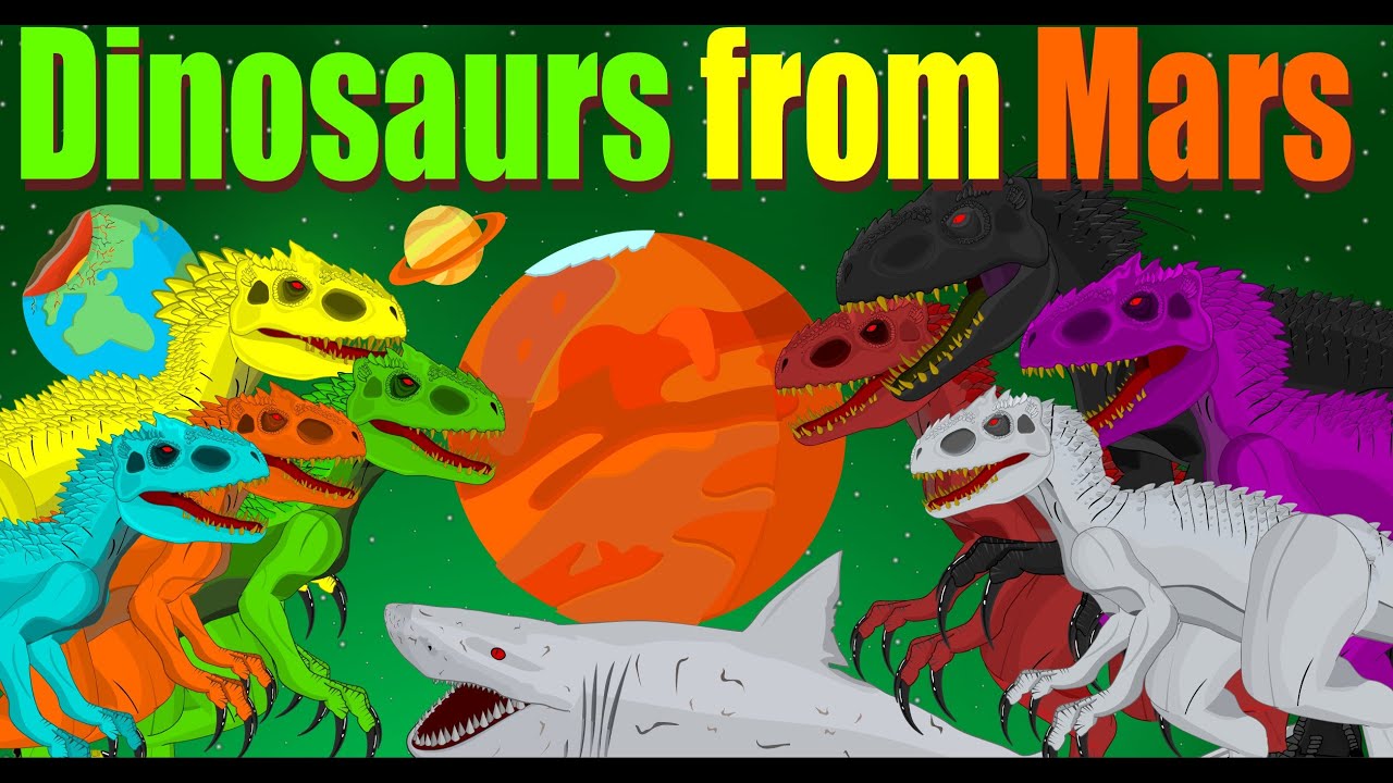 meteorite impact to earth creates hybrid dinosaurs / jurassic world : hybrid war