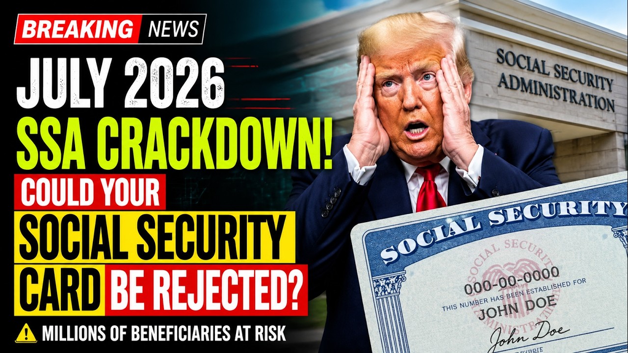 💳 ИЮЛЬ 2026: УЖЕСТОЧЕНИЕ ПРАВИЛ SSA. Могут ли ОТКЛОНИТЬ вашу карту социального страхования?