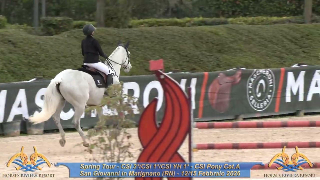 CSI 3* 130 - 8th for Anais Raducanu @ San Giovanni - Saturday 14.02