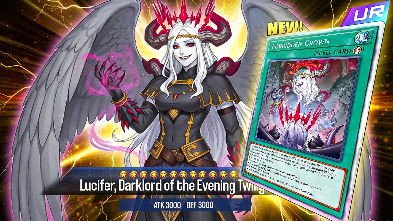 The Darklord’s NEW Forbidden Spell Is Beyond BROKEN!! (Forbidden Crown)