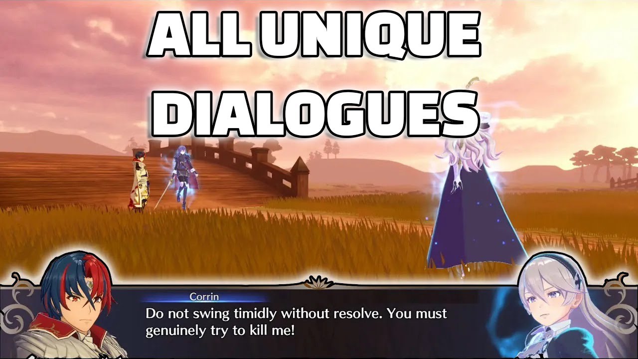 Fire Emblem Engage - All Secret Dialogues and Conversations (Main Story)