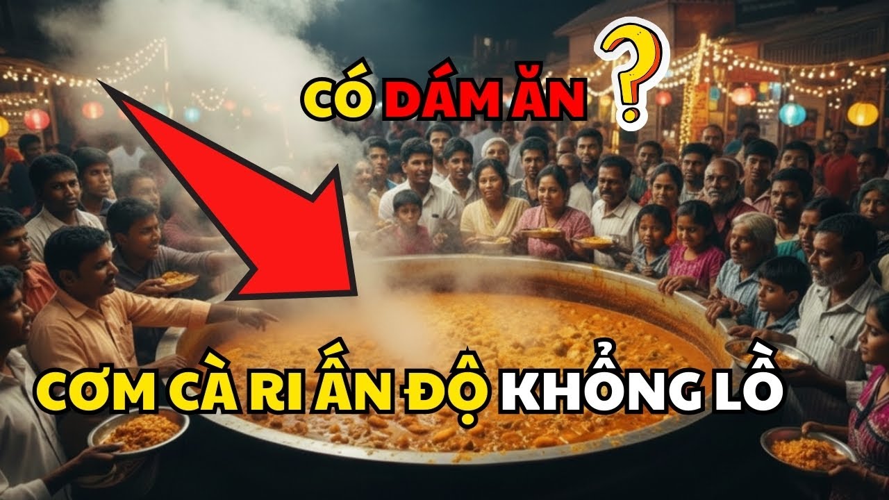 Thách Thức Trải Nghiệm Cơm Cà Ri Khổng Lồ “Siêu Sạch” Ấn Độ | Sinh Tồn Tại Ấn Độ