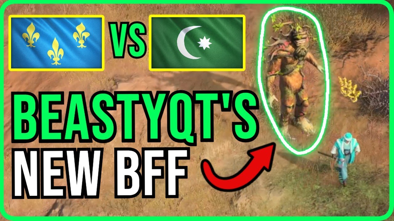 AoE4 - Beastyqt LOVES the Wildman 💘