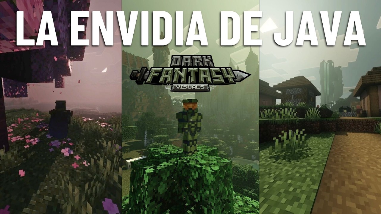 DARK FANTASY VISUALS el Bedrock shader que CASI alcanzó a java - Review