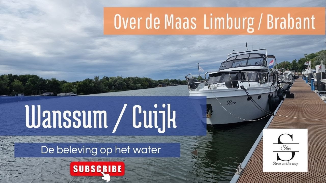 Steve on the way #vlog 31 Over de Maas Limburg / Brabant.