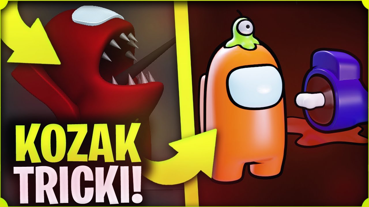 ⭐ 9 NOWYCH TRICK&Oacute;W w AMONG US... #3 (taktyka 600IQ)