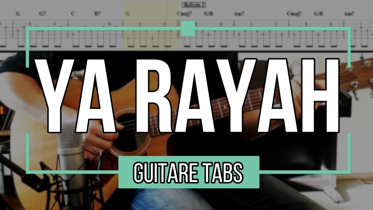 Ya Rayah - Rachid Taha (Dahmane El Harrachi)  [ Guitare Tabs ]