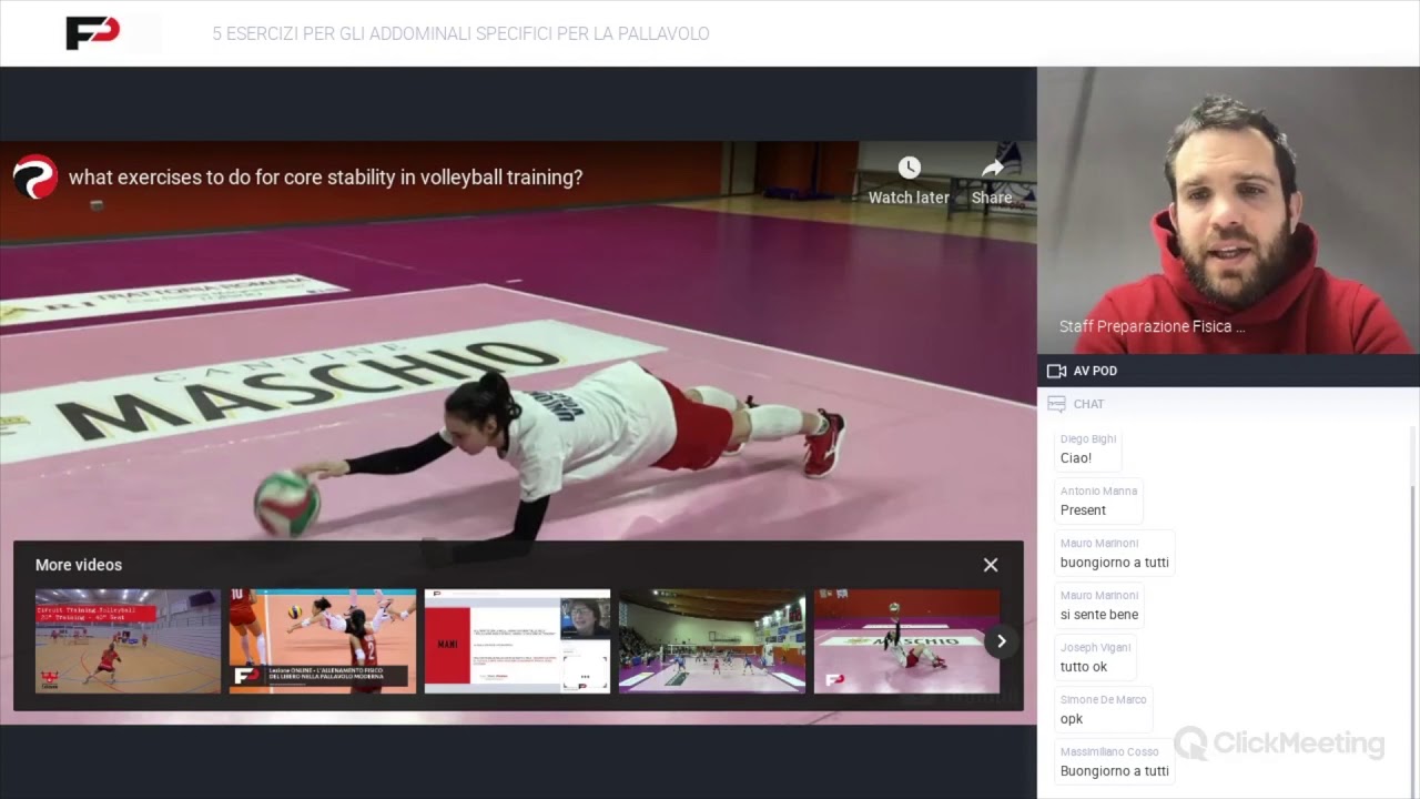 Come potenziare gli addominali con 5 esercizi per la pallavolo giovanile