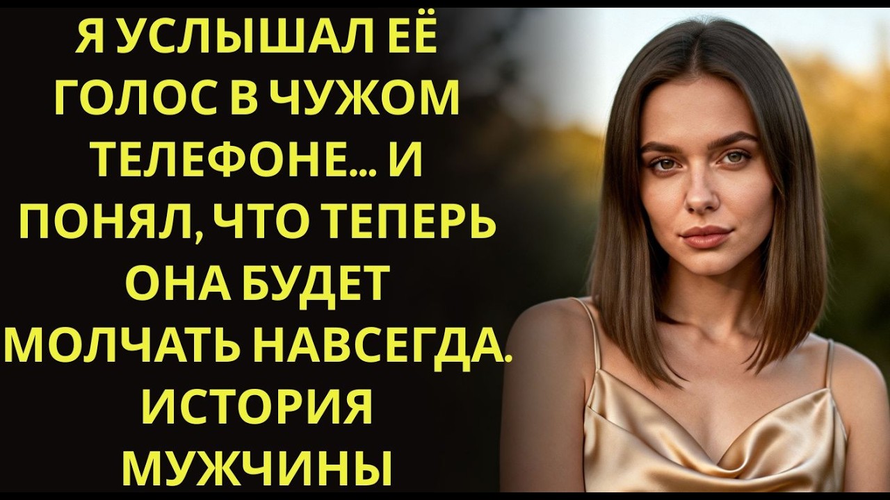 266 Я услышал её голос в чужом телефоне… и понял, что теперь она будет молчать навсегда  История муж