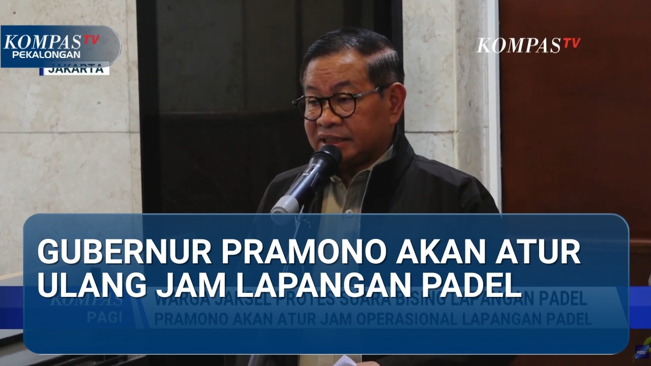 Digugat Karena Bising? Gubernur Pramono Anung Tegaskan Aturan Baru Lapangan Padel Jakarta