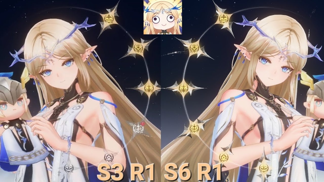 Comparison between Solo S3 and S6 Cartethyia | Wuthering Waves