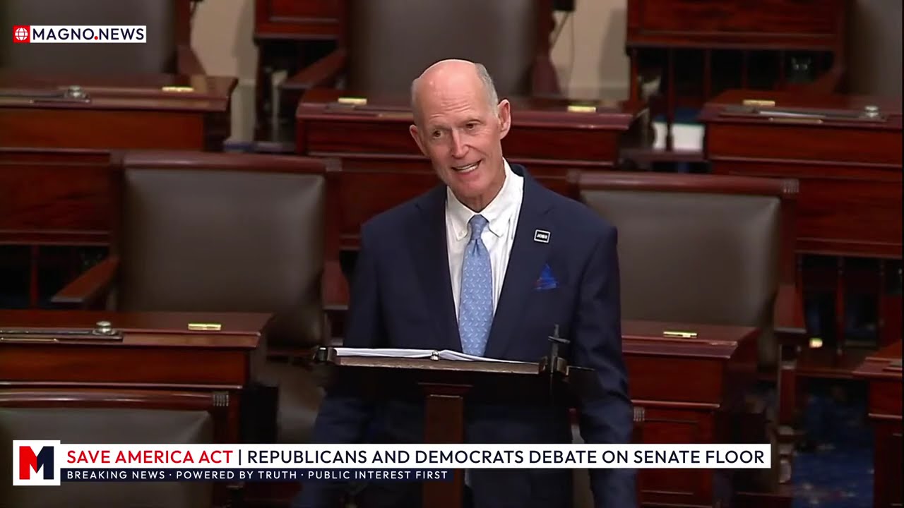 🇺🇸 Рик Скотт раскрыл заговор демократов с целью удержания зарплат сотрудников TSA в качестве зало...