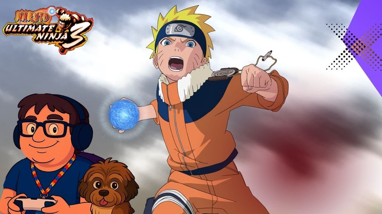 Jogando Naruto Ultimate Ninja 3 Parte 2   A Jornada Continua