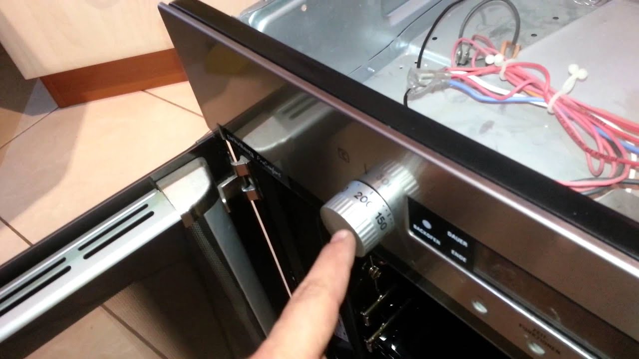 Backofen / Ofen Thermostat wechseln - Privileg / Quelle Geräte und co