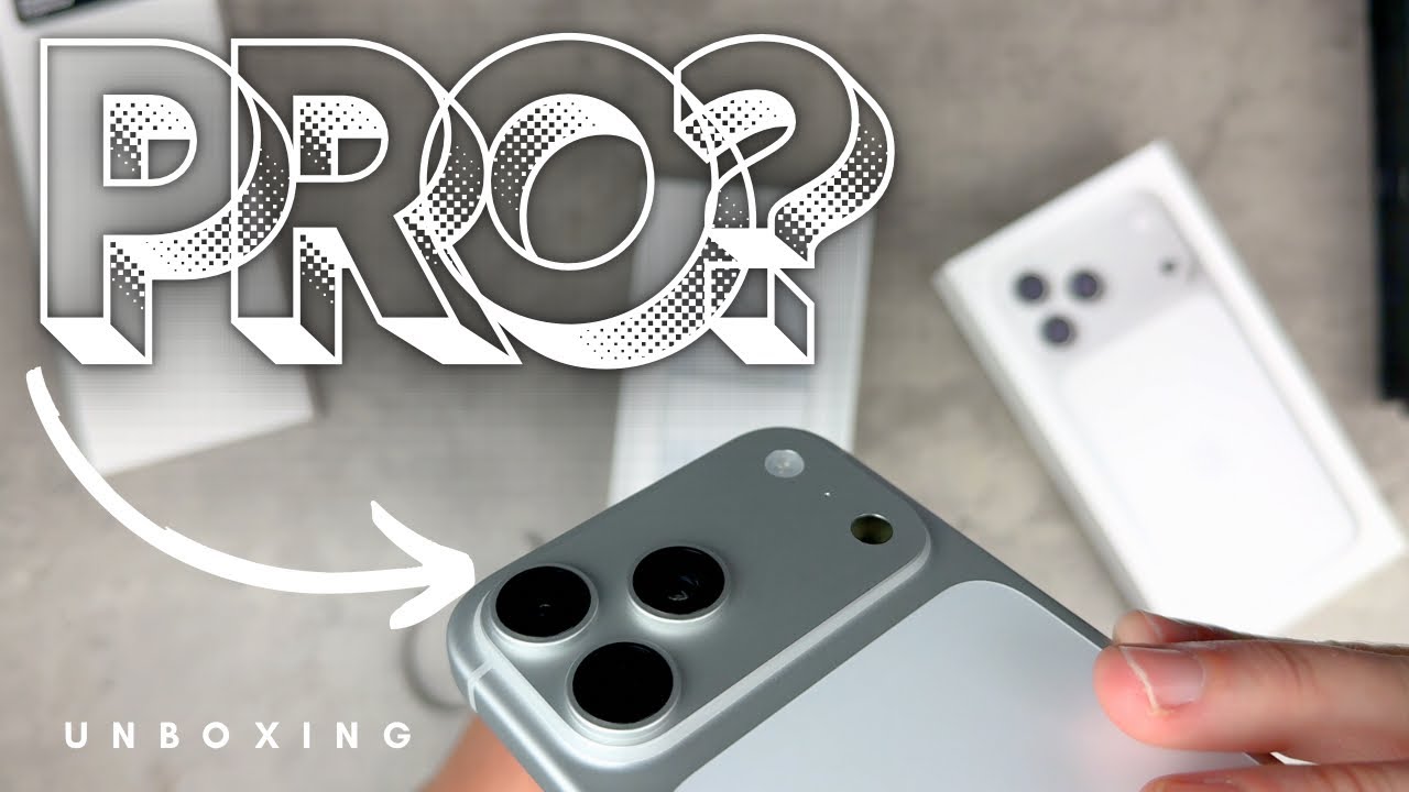 iPhone 17 Pro Max Unboxing (Silver) - BEST Colour?