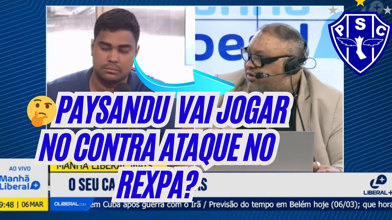 🤔Paysandu vai jogar no contra ataque no RexPa?|12 Mil Bicolores garantidos no RexPa 👏
