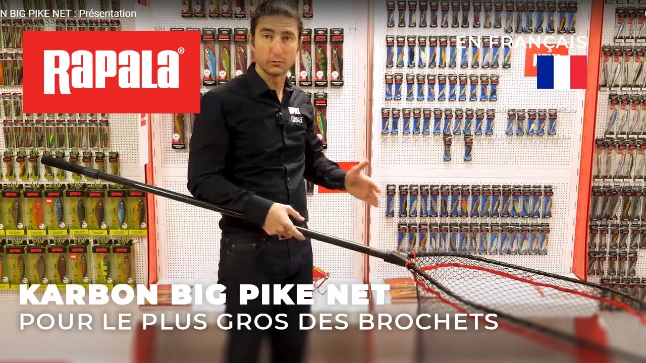 Épuisette Karbon Big Pike Net : pour le plus gros des brochets