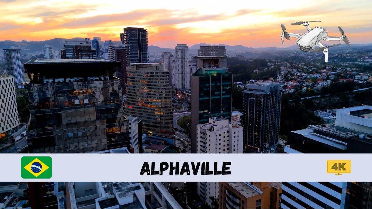 [4K] 🇧🇷 Alphaville  - by drone 🇧🇷
