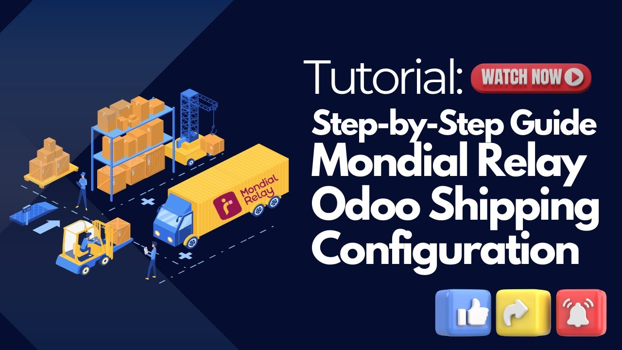 Mondial Relay Odoo Shipping Integration