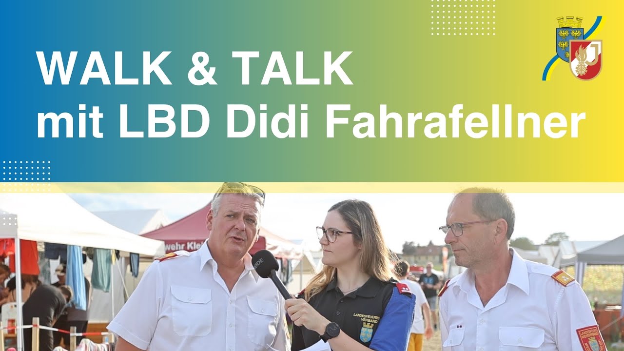 Walk & Talk mit LBD Didi Fahrafellner