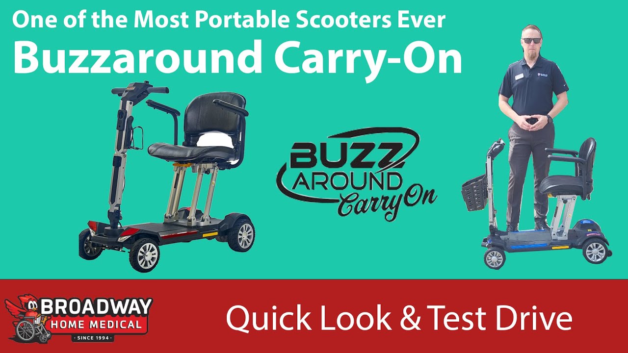 The Golden Buzzaround Carry-On | Our Most Popular Folding Mobility Scooter