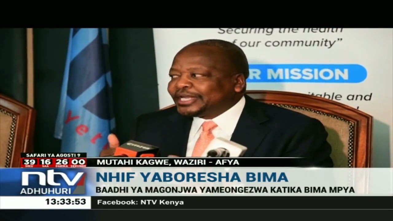 NHIF yazindua vifurushi vipya vitakavyotumika kwa miaka miwili ijayo