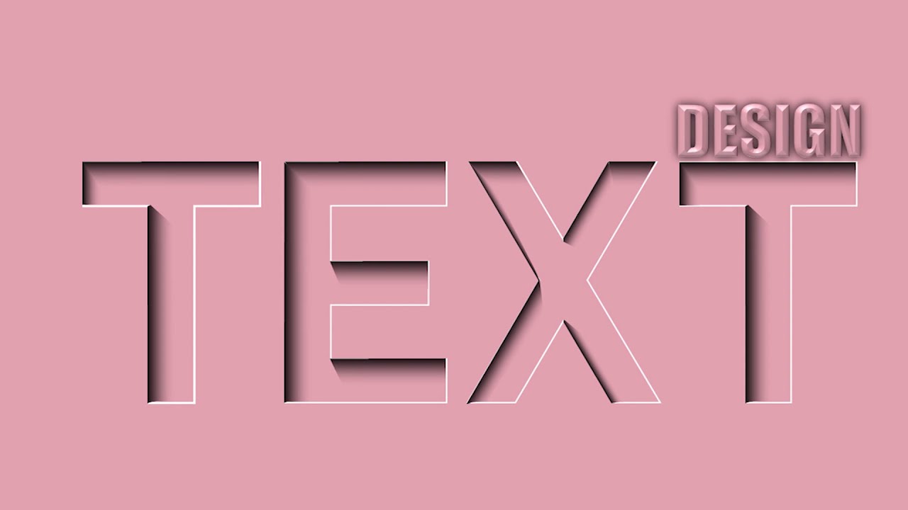 Microsoft PowerPoint 3D text design effects tutorial 2021| how to make text effect in ppt