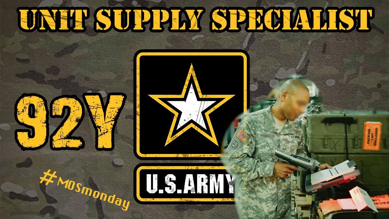 92Y Unit Supply Specialist