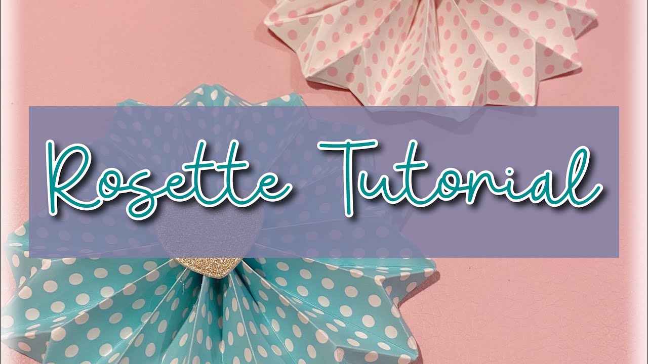 Let’s make rosettes! Using the Dimensional Diamond Rosette die from KSCraft (requested)