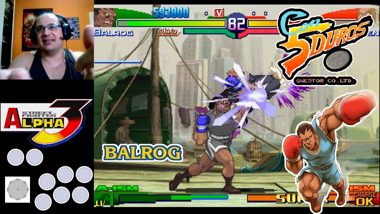 [BIS] STREET FIGHTER ALPHA 3 MAX (BALROG) - 