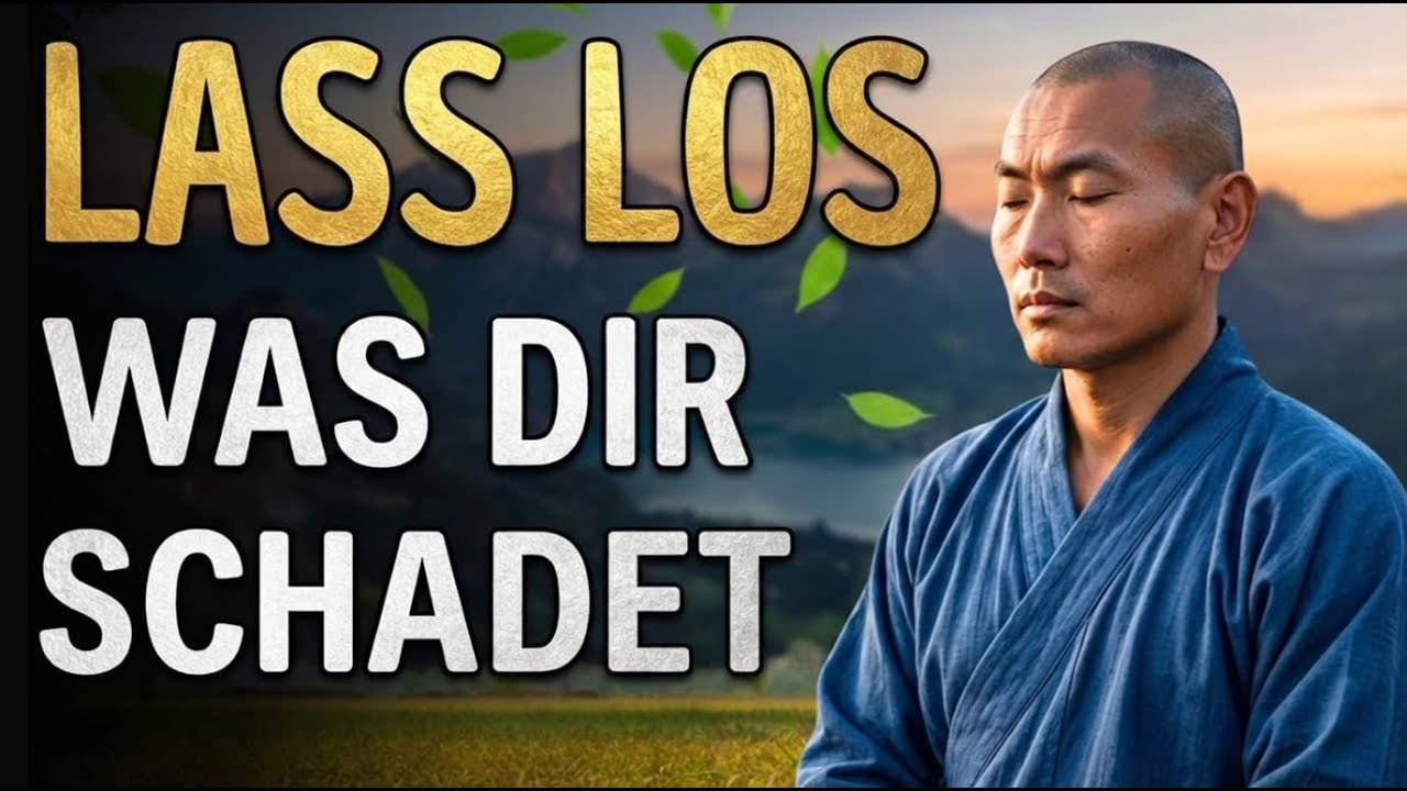 Lass los, was dich zerstört 🍎 Buddhistische Weisheit für inneren Frieden & Glück