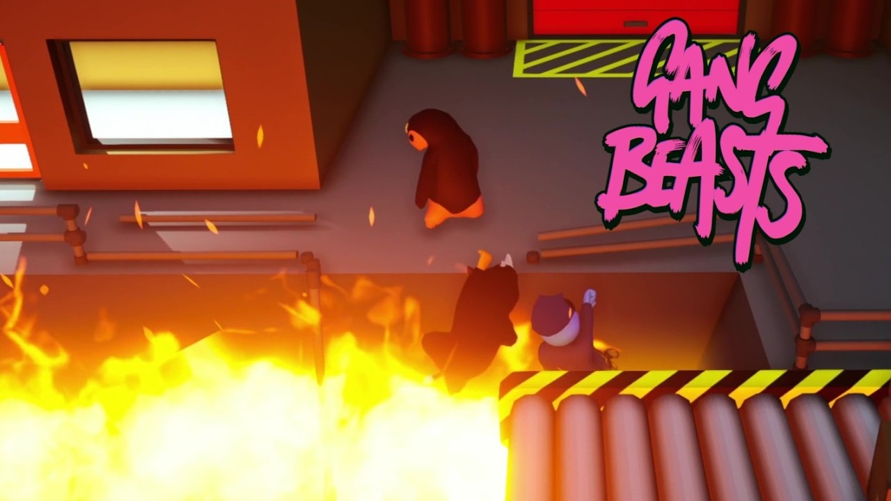 Gang Beasts enfrentamiento triple
