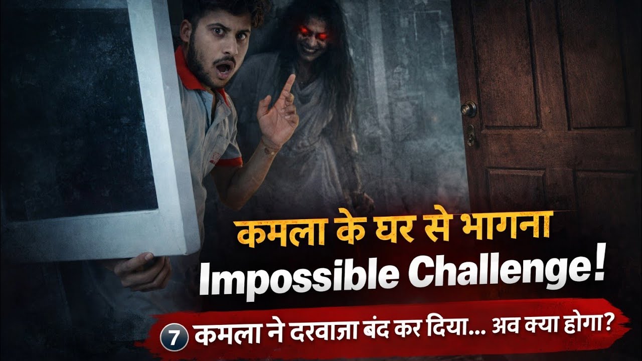 कमला के घर से भागना Impossible Challenge! 🚪😰7️⃣ कमला ने दरवाज़ा बंद कर दिया… अब क्या होगा