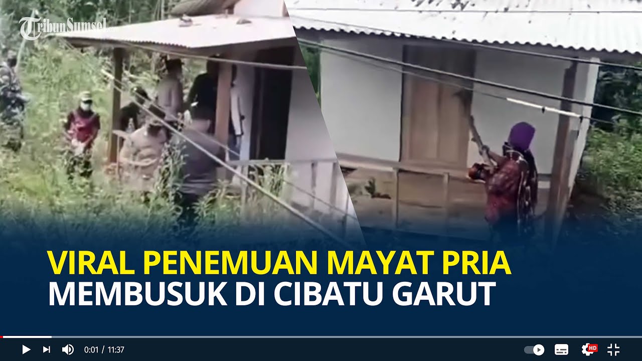 Viral Penemuan Mayat Pria Membusuk di Cibatu Garut, Terjuntai di Lantai Gubuk Terbengkalai