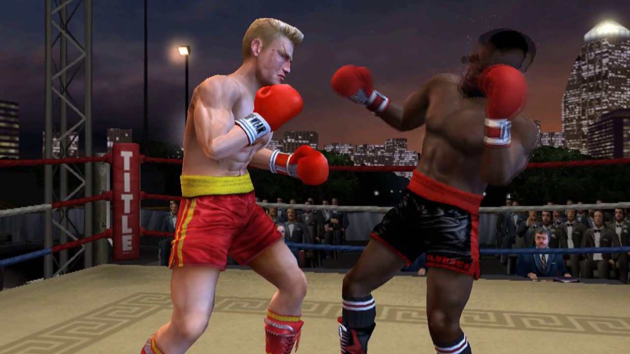 Rocky legends (PS2) Ivan Drago vs Clubber Lang