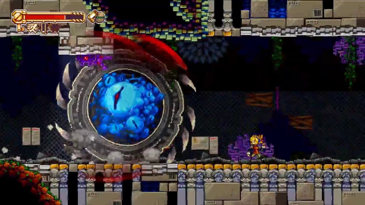 Iconoclasts Boss 12 - Omega Controller (Harder Mode)