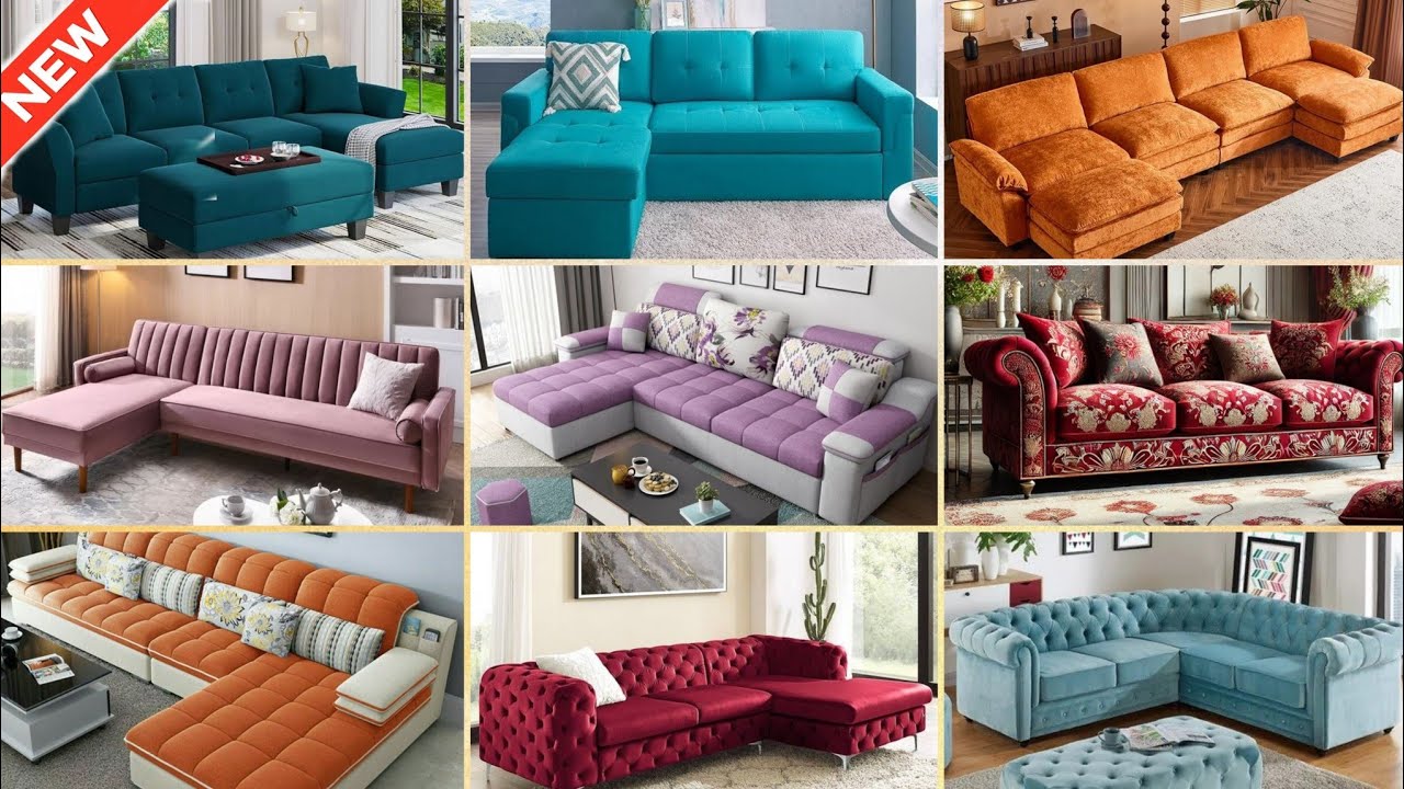 Latest Modern Sofa Set Designs 2026 || Fabric Sofa Set Designs || L Shaped Sofa Set Designs 