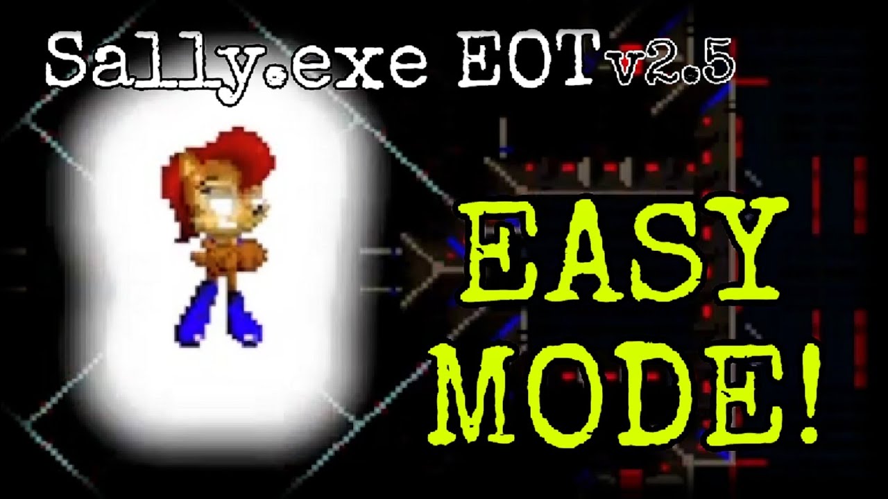 Sally.exe Eye of Three Part 2 (UPDATE v2.5) | Canon ending with EASY MODE!