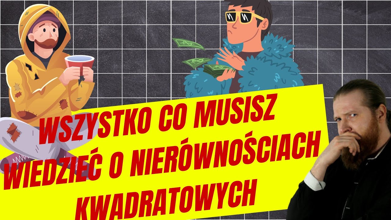 Nierówności kwadratowe wszystkie rodzaje LEKCJE Z FSOREM #53