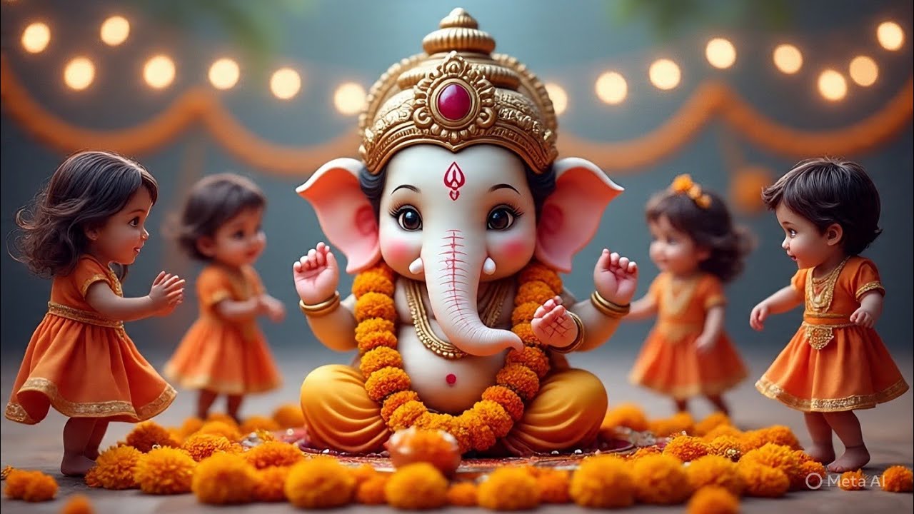 🙏✨Vakratunda Mahakaya| Powerful Ganesha mantra| Ganesh chaturthi special 2025 song