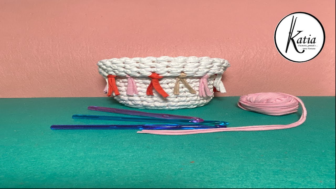 Tutorial uncinetto cestino porta vaso